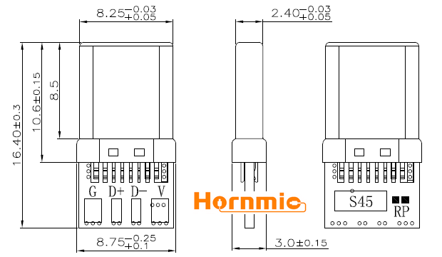 Type-C_plug_with_PTC_S45_design_drawing-Hornmic