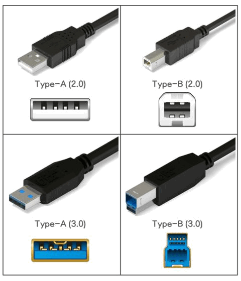 USB-type-A_and_type-B-Hornmic